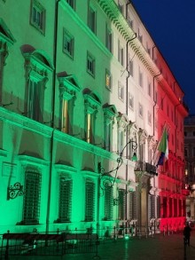 Chigi Palace in Rome