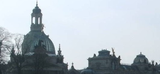 Dresden restaurierte Kulisse