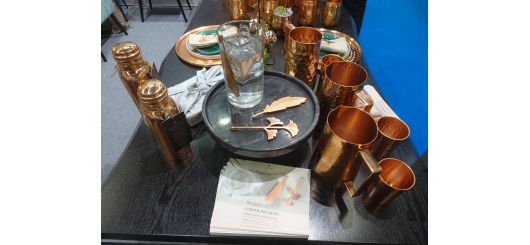 Copperinfusers, Geschirr aus Kupfer