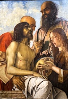 The Lamentation over the Dead Christ by Giovanni Bellini