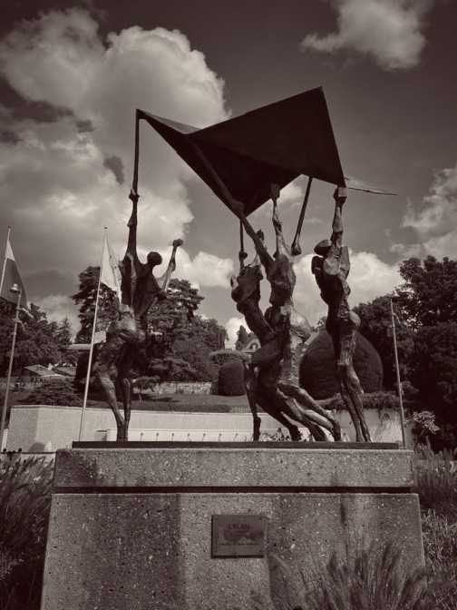 L'Elan-La Statue-Musse Olympique-Lausenne-Suisse